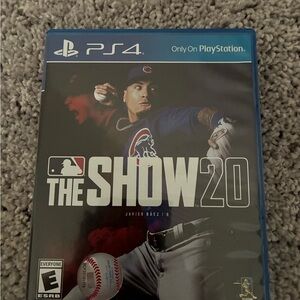 Sony PS4 The Show 20 - Blue and Red Cover